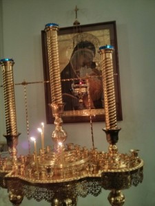 Икона Божией Матери Ярославская в Успенском Кафедральном соборе 